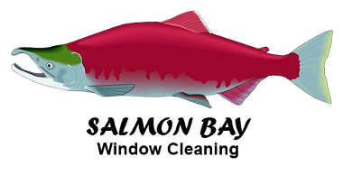 A pink fish is swimming in the water.